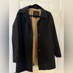 Coach Women’s Classic Black Trench Coat